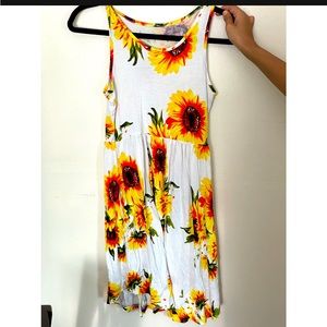 Sunflower sun dress